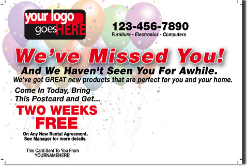 Who Do We Miss - Text - Address Side
